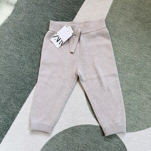 Zara Kids Gray Jogger knit Pants